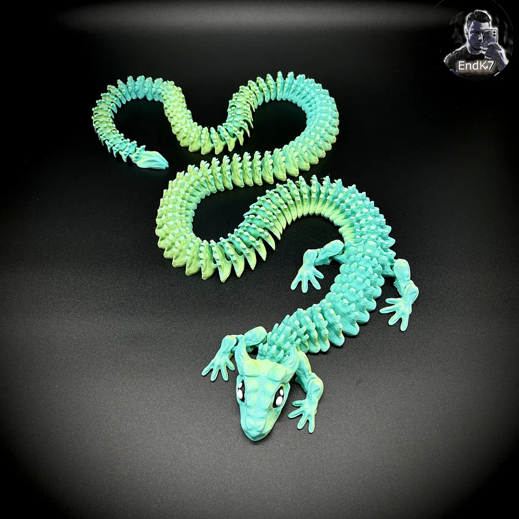 Glorious Baby Dragon - Extra Long version view 3