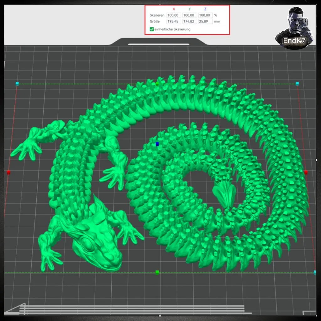Glorious Baby Dragon - Extra Long version view 4
