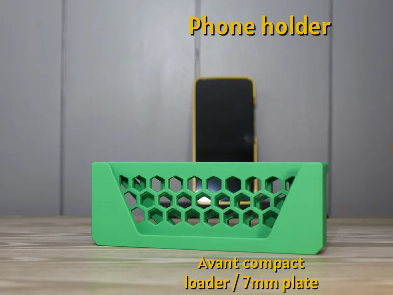 Phone holder / Storage slot - 7mm plate