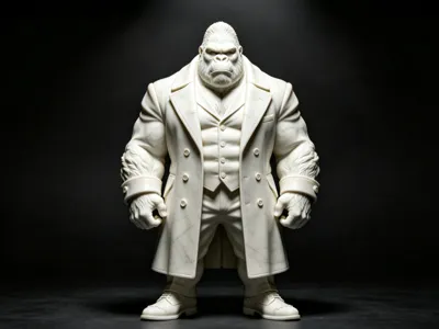 The Manhattan Kingpin Silverback Gorilla