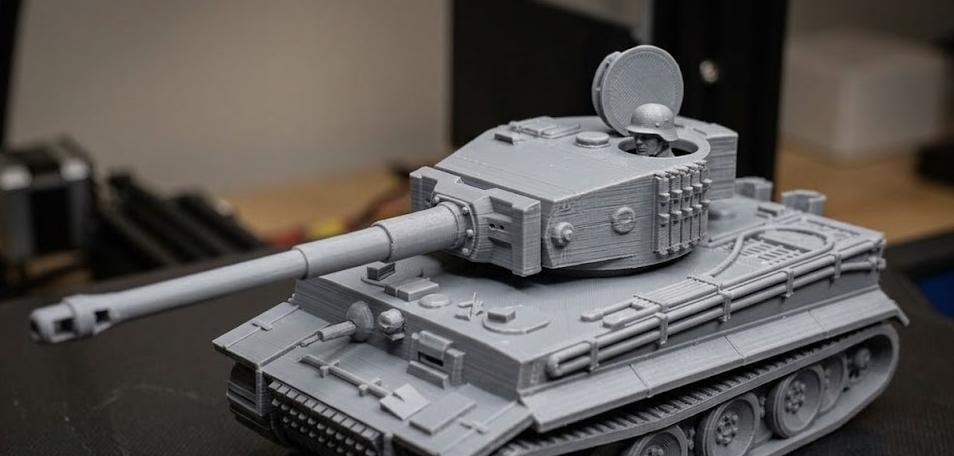 Miniatura 3 do modelo 3D Tiger Tank