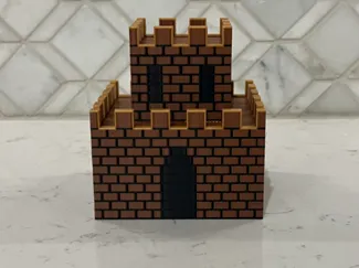 Super Mario Bros. End of Level Castle - Worlds 1-7