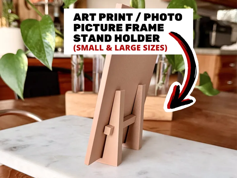 Art Print Picture Frame Stand Holder (2 Sizes)