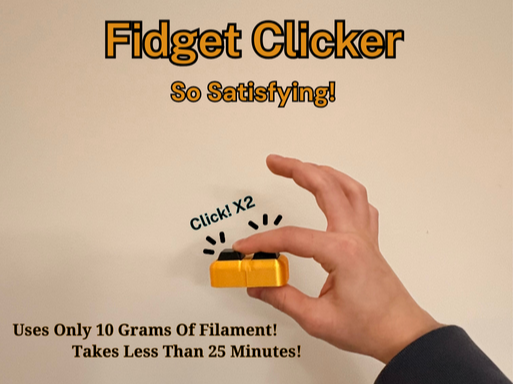Fidget Clicker-Double Button