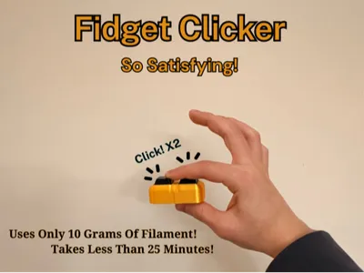 Fidget Clicker-Double Button