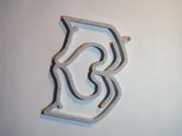 Porte-clés mains en cœur — photo 2