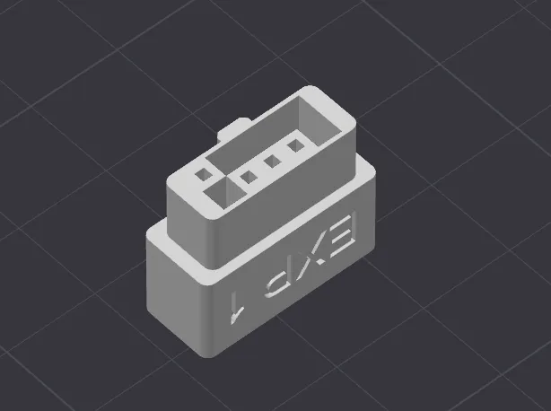 Parametric Custom 2x5 dupont adapter