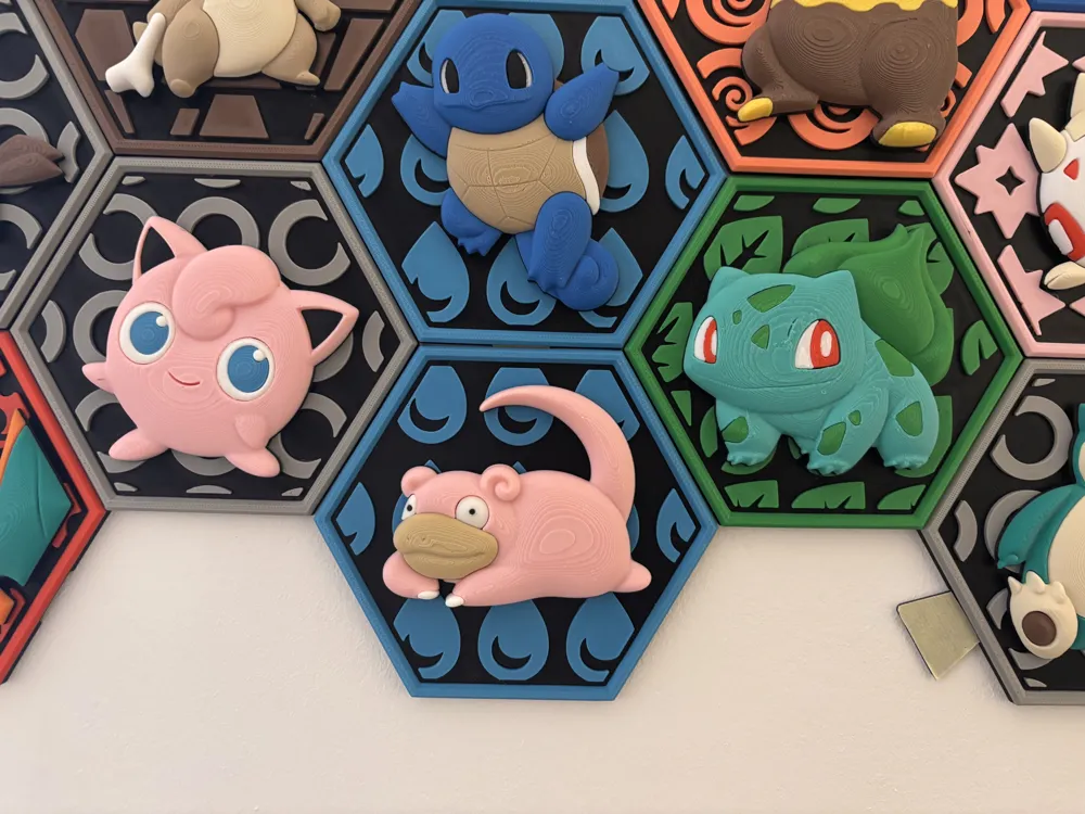 HexaDex-Slowpoke Pokemon - Free 3D Print Model - MakerWorld
