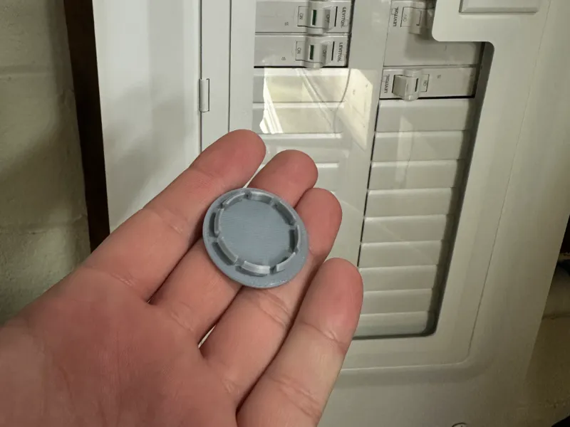 Parametric Electrical Panel Knockout Plugs (US)