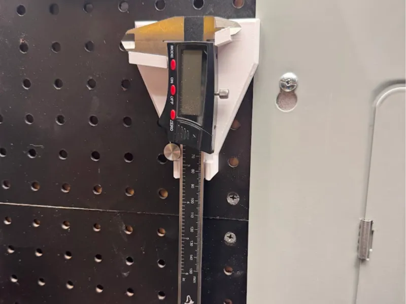 Pegboard Caliper Holder