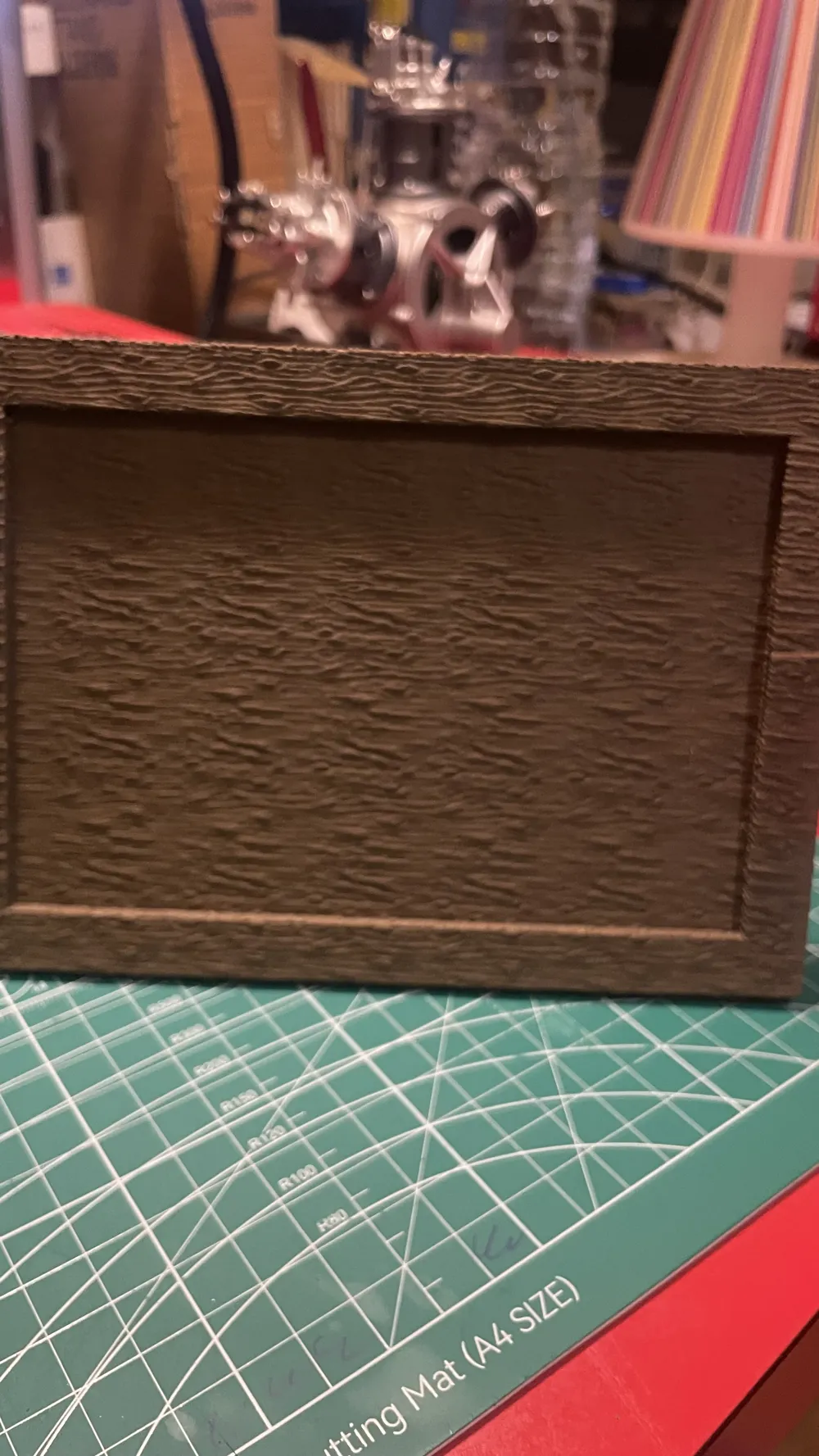 Wood Effect Photo Frame - Free 3D Print Model - MakerWorld