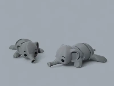 Cute Flexi Elephant