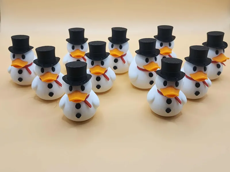Snowman Duck
