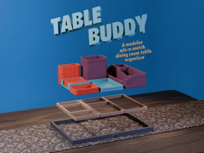 Table Buddy - Modular Dining Room Table Organizer