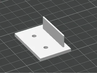 Wall mount for build plates