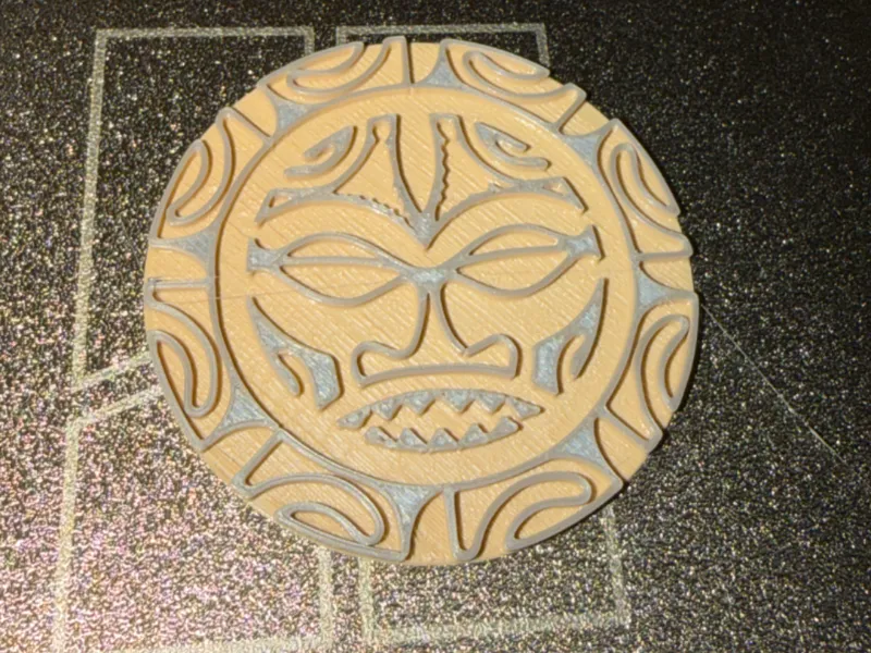 Maori art "coin"