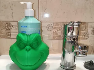 Grinch Soap Dispenser Holder (63mm)  