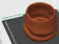 Failed Pot 3 - 100mm Opening - Scaleable
