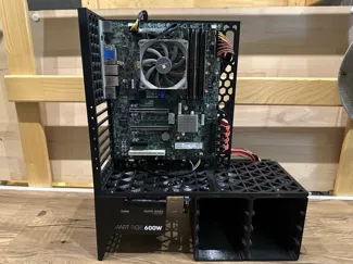 Open Frame ATX Hot-Swap Server/PC Case
