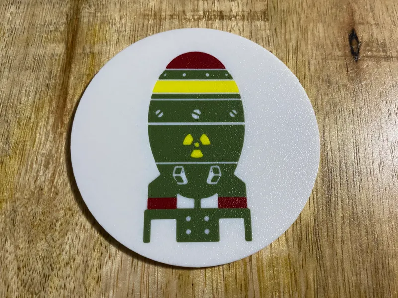 Fallout Mini Nuke Coaster