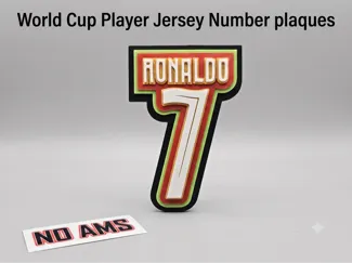 Ronaldo (CR7) World Cup Jersey No7 Magnet-NO AMS
