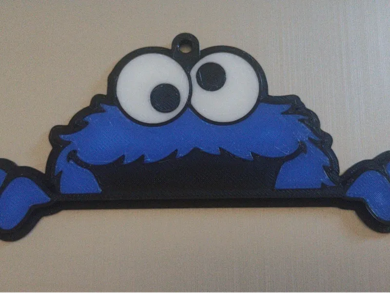 llavero mounstro de las galletas