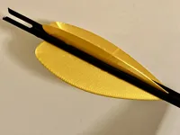 Arrow’s fletching