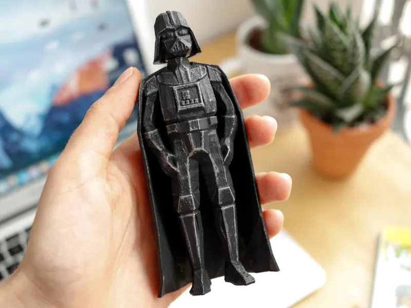 Low-poly Darth Vader
