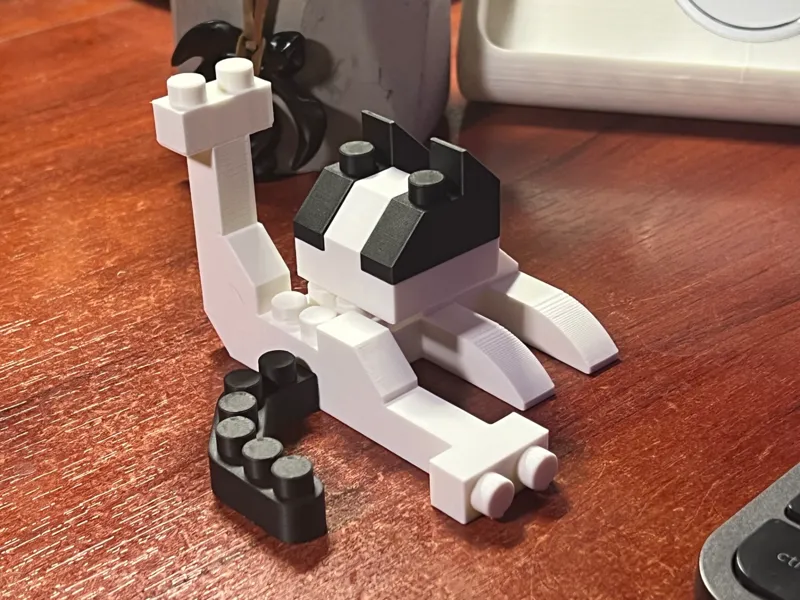 Self Care Brick Cat