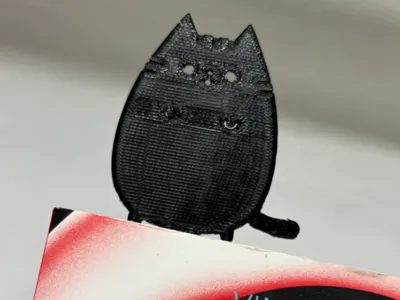 Cute Fat Cat Bookmark