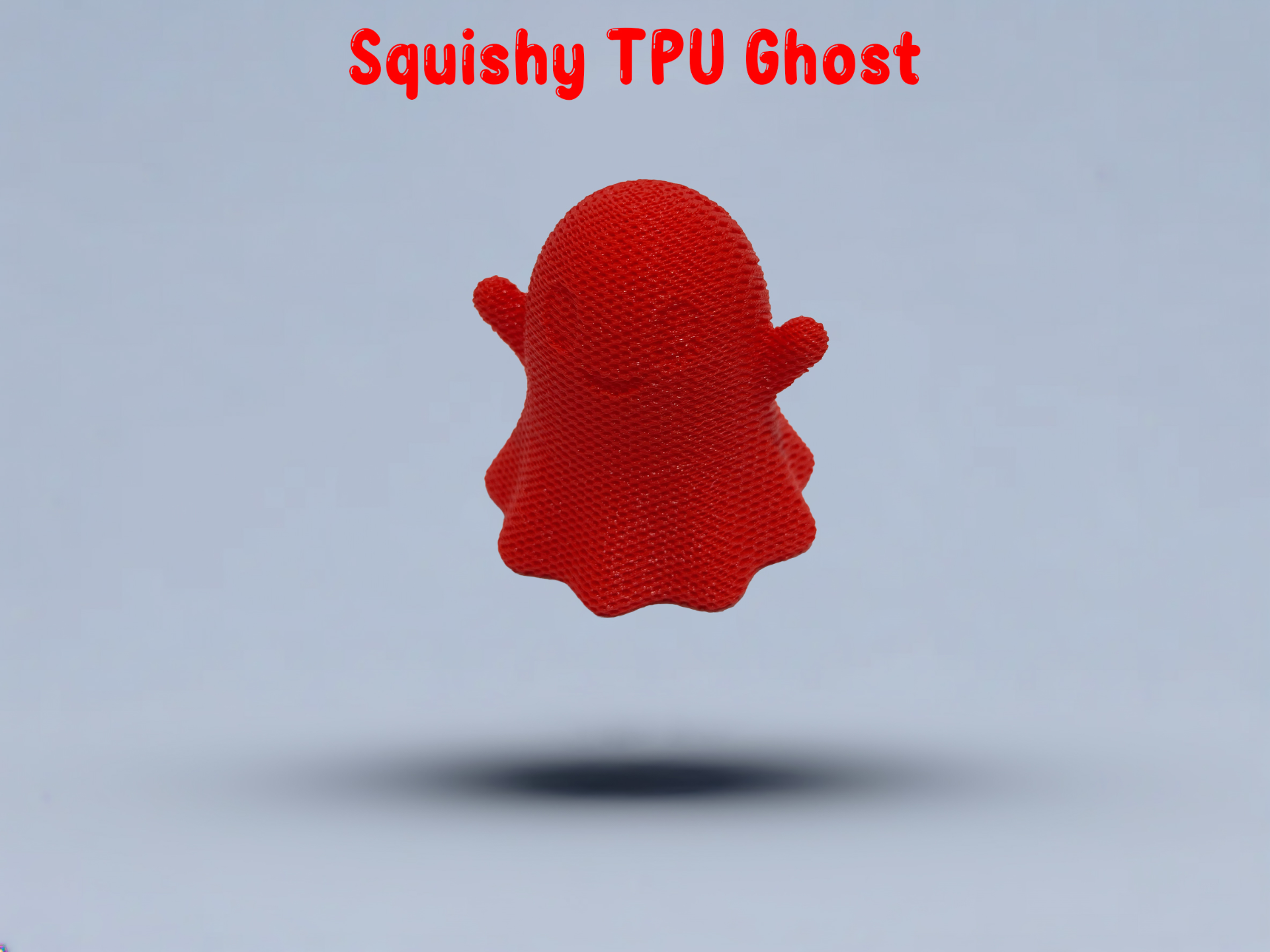 Squishy Halloween Ghost 3D model