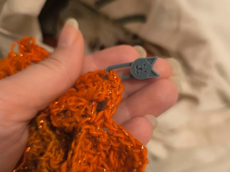 Cat Stitch Marker