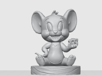 Miniatura 3 do modelo 3D SENTADITOS WARNER BROSS 2