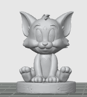 Miniatura 2 do modelo 3D SENTADITOS WARNER BROSS 2