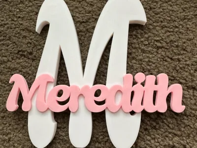 Meredith Nameplate