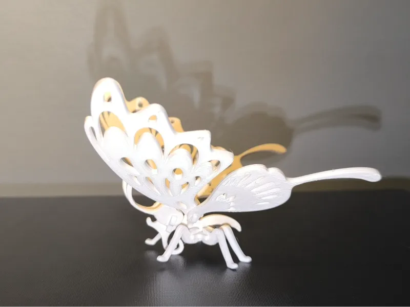Butterfly Assembly Puzzle – 3D Printable Model