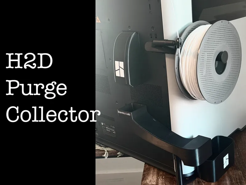 GravCatch- Purge collection system- Bambu Labs H2D