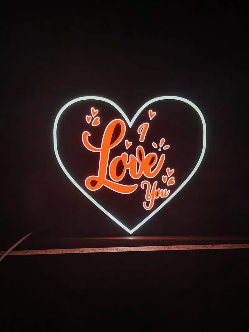 Lightbox I Love You