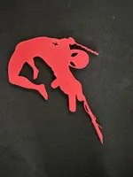 Silhouette murale Spider-Man en balançoire — photo 2