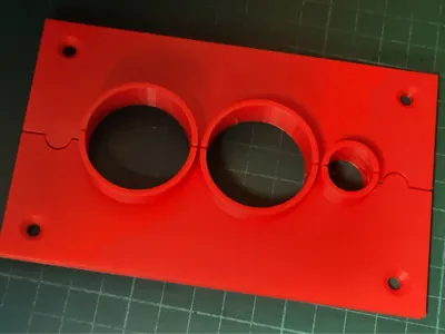 Dishwasher hose cover plate