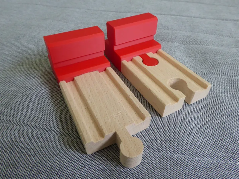 Brio Buffer Stops for Female and Male Train Track