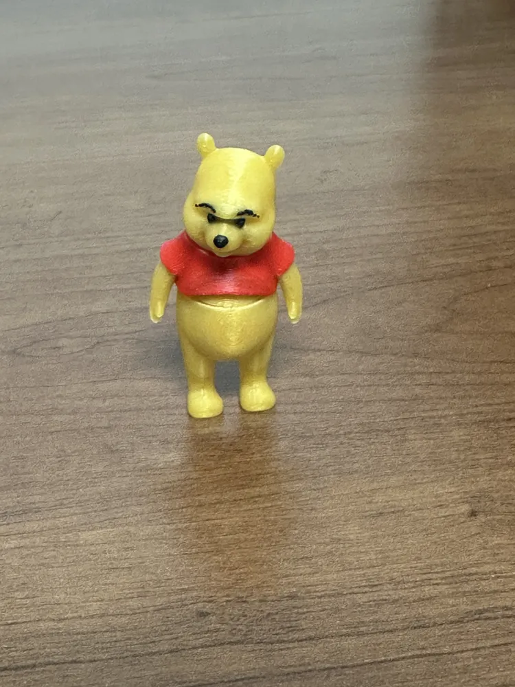 Mini Winnie the Pooh - Articulated / Flexi - Free 3D Print Model ...