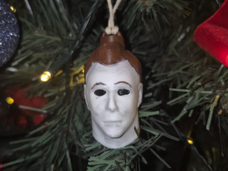 Michael Myers Christmas ornament
