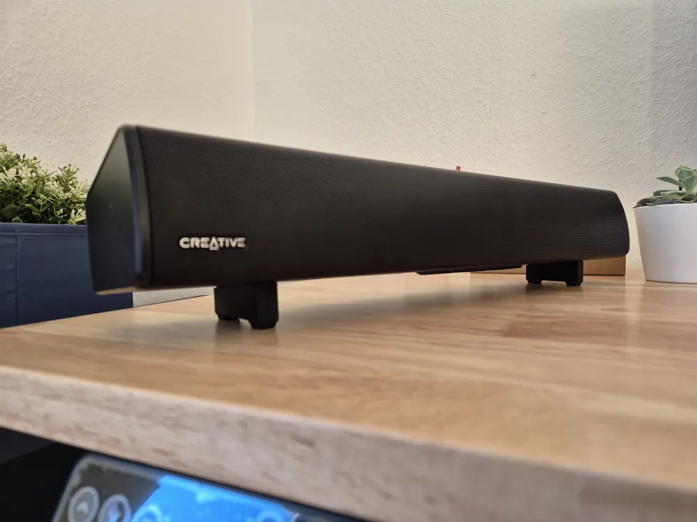 High Sound Bar Riser Creative Sound Blaster GS5 Soundbar Riser - Free 3D Print Model ...
