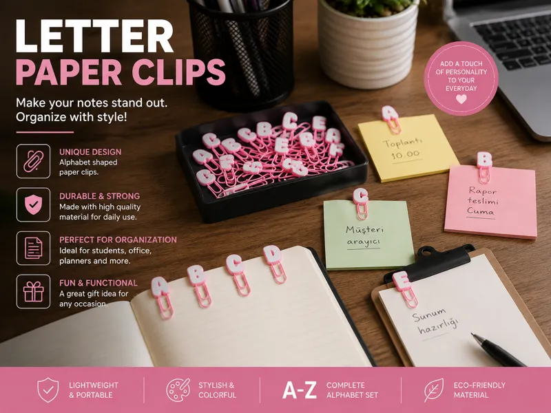 Paperclips Alphabet