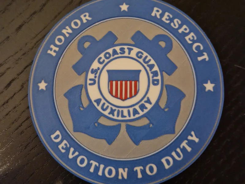 US Coast Guard Auxiliary Coaster