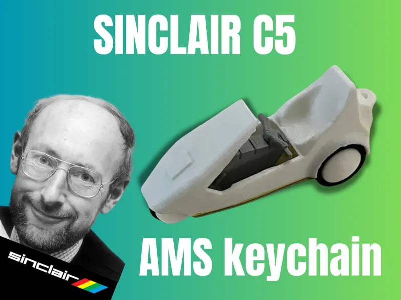Sinclair C5 keyring