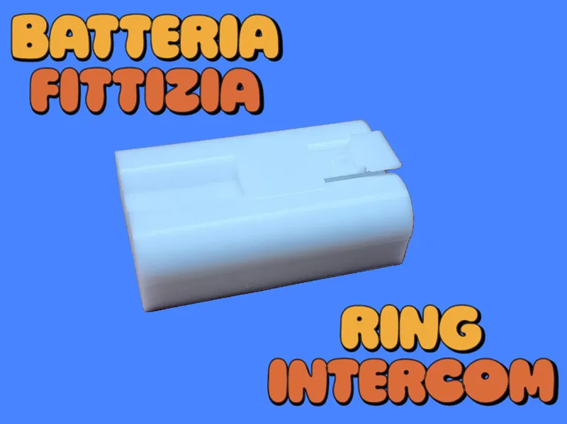 Batteria Fittizia per Ring Intercom