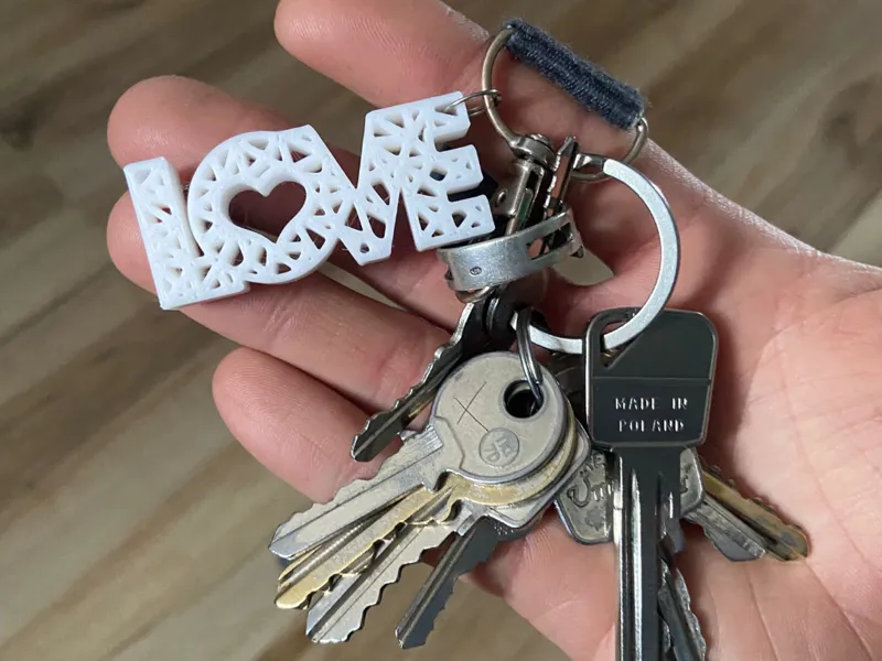 LOVE keychain