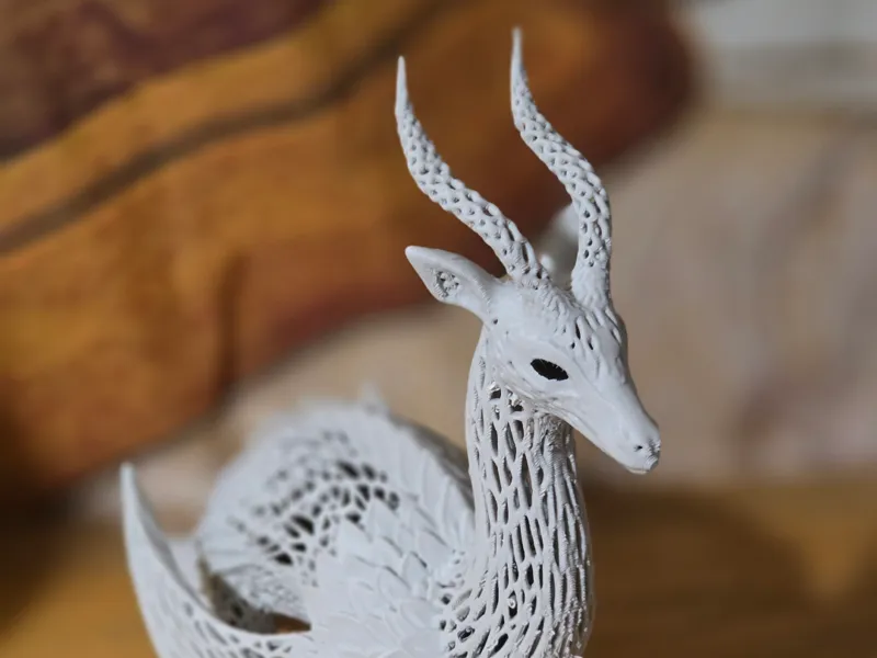Voronoi East Asian Qilin